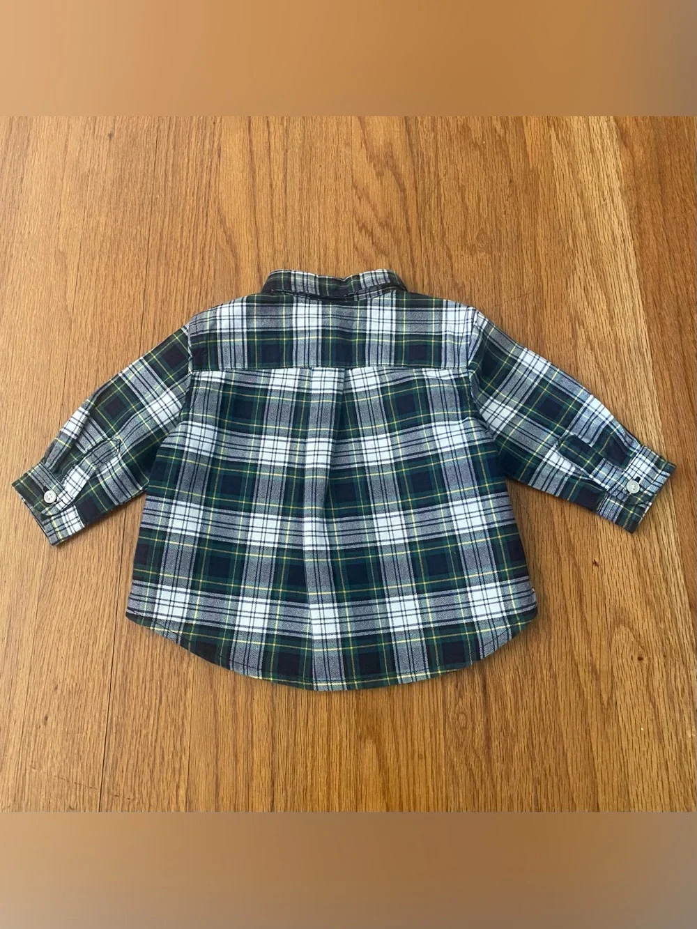 Ralph Lauren Oxford Long Sleeve Shirt and Chambray Pants Baby Boy Set